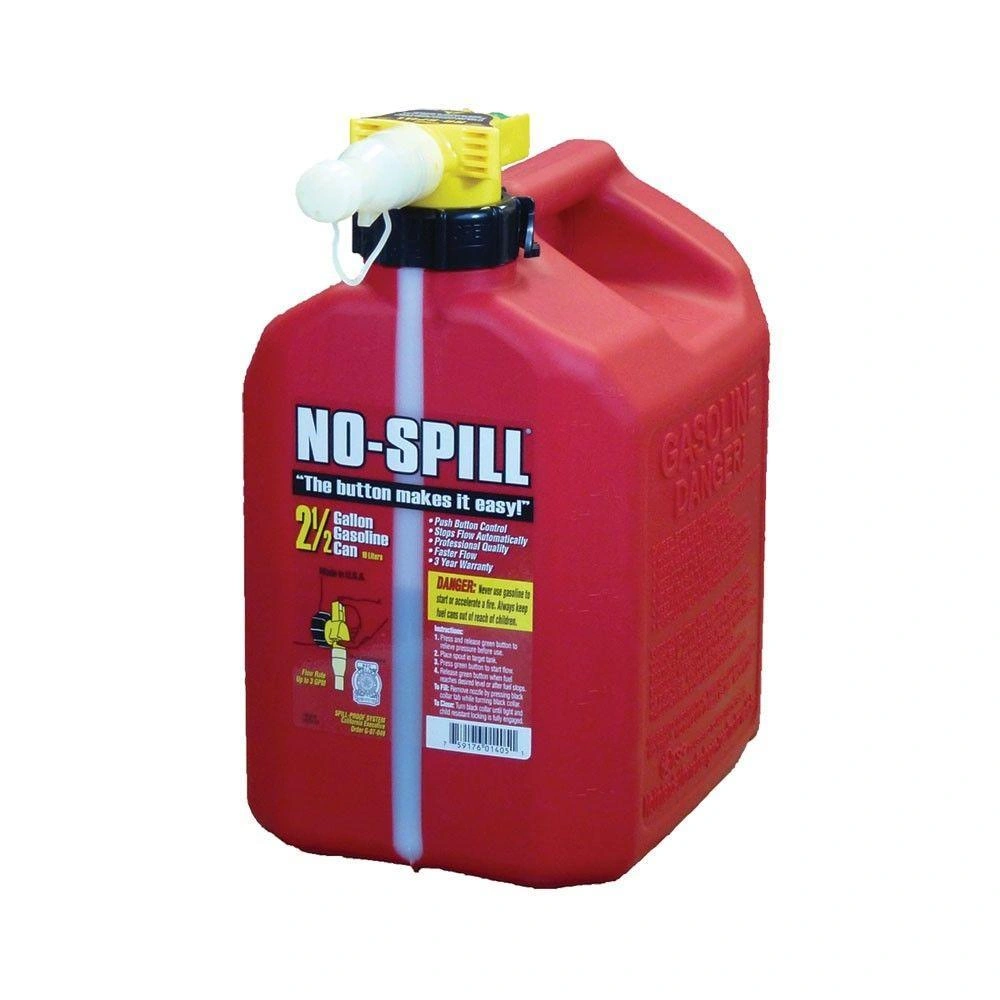 Bidon d'essence anti-fuite 9.5 litres: Le plein sans gâchis, la tranquillité assurée, facile à utiliser, pour vos aventures.