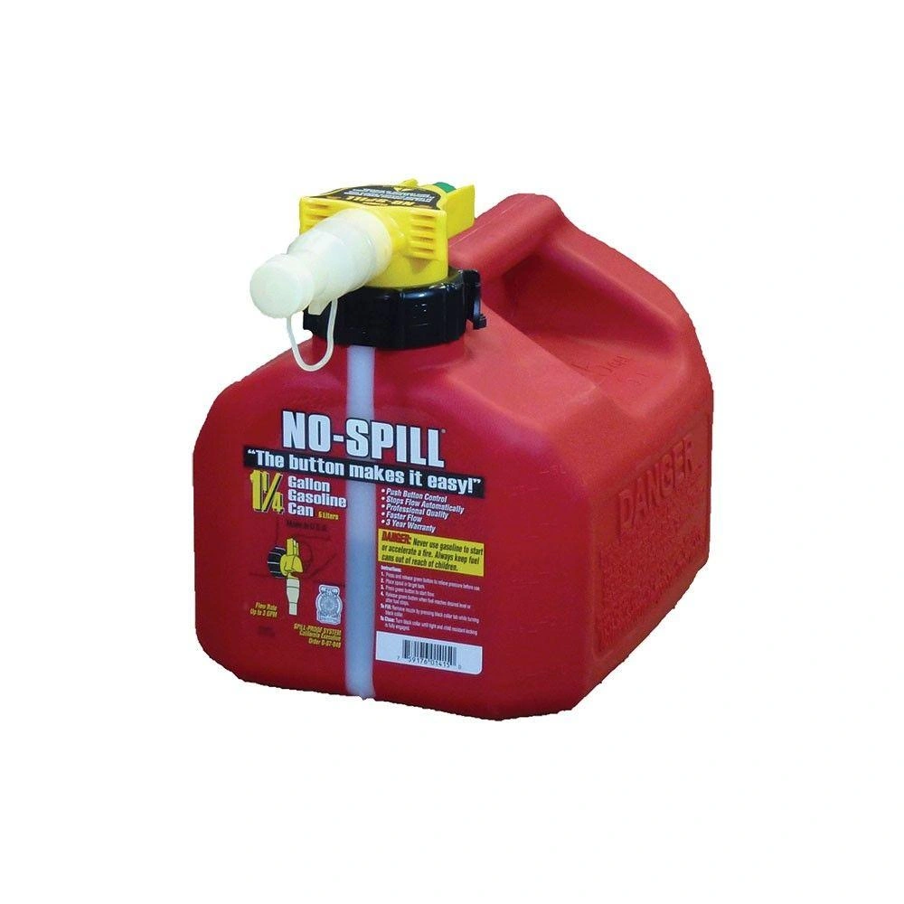 Bidon d'essence anti-fuite 1.25 gallon révolutionnaire pour un remplissage propre et rapide plus de gaspillages finis